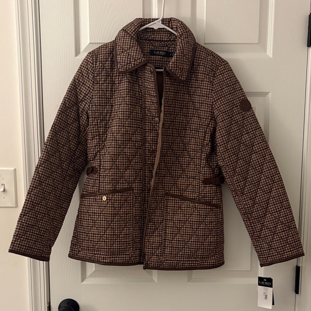 Lauren Ralph Lauren Women's Quilted Velboa-Lined Coat